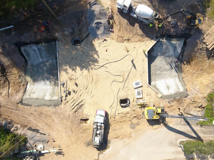 Abutment_Protection_drone Abutment Protection Drone view