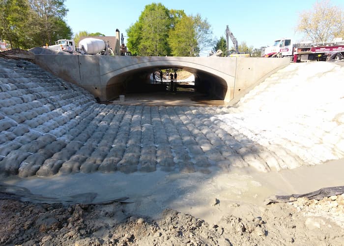 Abutment_Protection_installed Installed Abutment protection