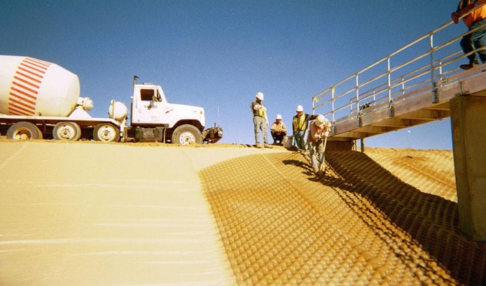 concrete_lining_for_erosion_control_at_Tucson_Wate