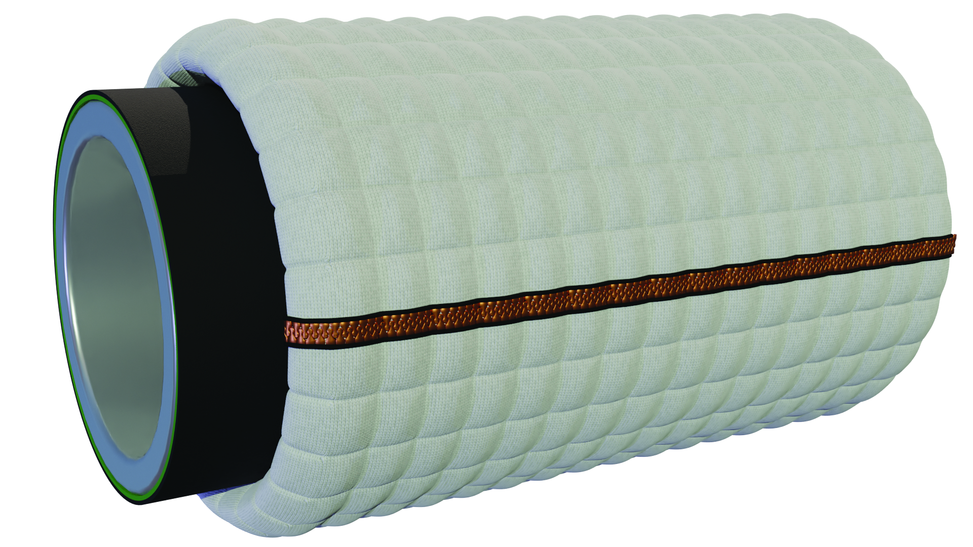 Pipe Zipper rendering 