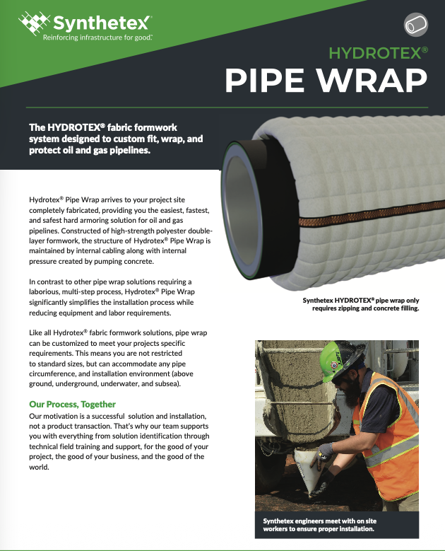 Pipe wrap install manual